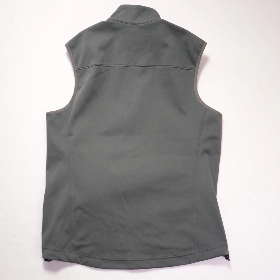 Kuiu Axis Vest Mens Large Gunmetal Gray Dermizax Wind Resistant Fleece Logo - Image 2 of 4