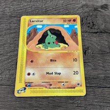 Larvitar 116/165 Common Expedition Base Set Pokemon Damaged