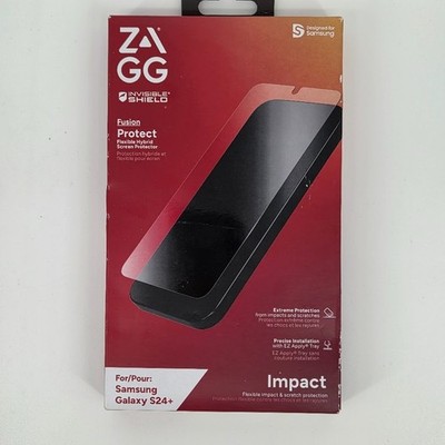 ZAGG Samsung Galaxy S24+ Invisible Shield Fusion Screen Protection - New