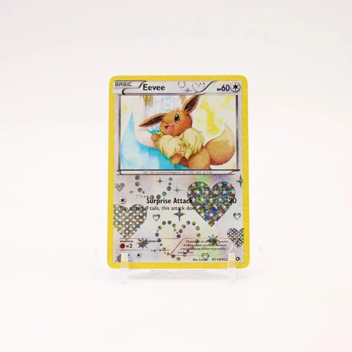 Eevee - RC14/RC25 Legendary Treasures Radiant Collection Holo Pokemon - NM/LP