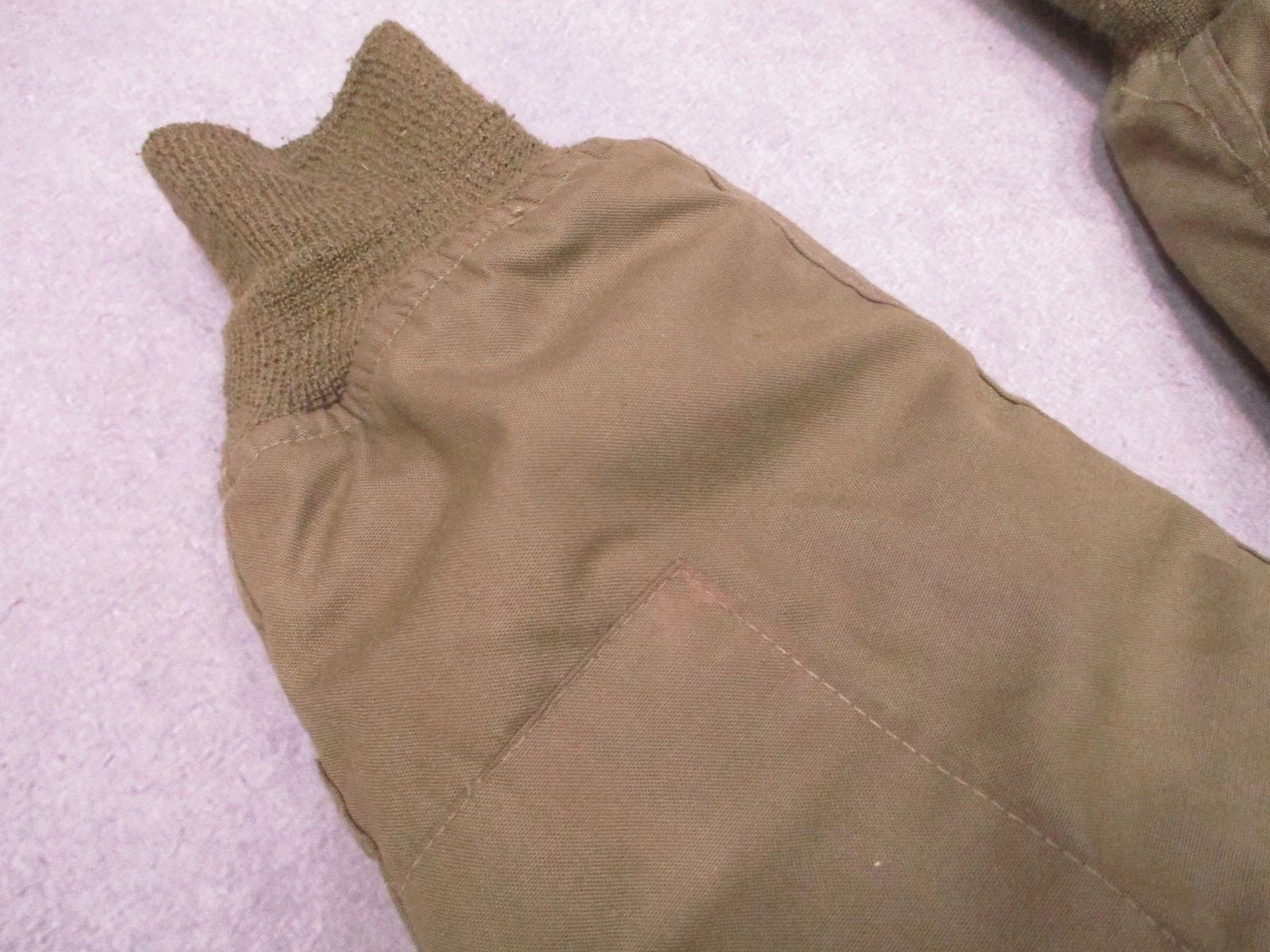 Vintage Alpha Industries CWU-45/P Flight Jacket Cold Weather Aramid Large Long - product detail image 13