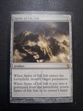 MTG Spine of Ish Sah  - Mirrodin Besieged Regular #136 Lightly Played