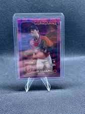 2024 Topps Chrome Gavin Williams RC Magenta/Purple Lava Lamp Refractor #/299