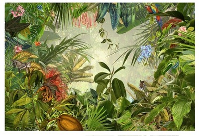 Komar Fototapete Vlies ''Into the Wild'' 3,68m x 2,48m  Neu