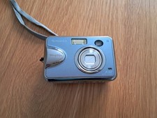 Fuji Finepix A360 Compact Digital Camera 4.1 MP Silver Tested Working