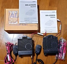 [SET] Alinco DR-635H + DR-620H Dual Digital Transceivers W/EJ-52U FM 144/430MHz