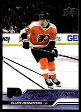 2023-24 Upper Deck Young Guns Elliot Desnoyers Rookie Philadelphia Flyers #219