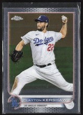 2022 Topps Chrome #183 Clayton Kershaw Los Angeles Dodgers