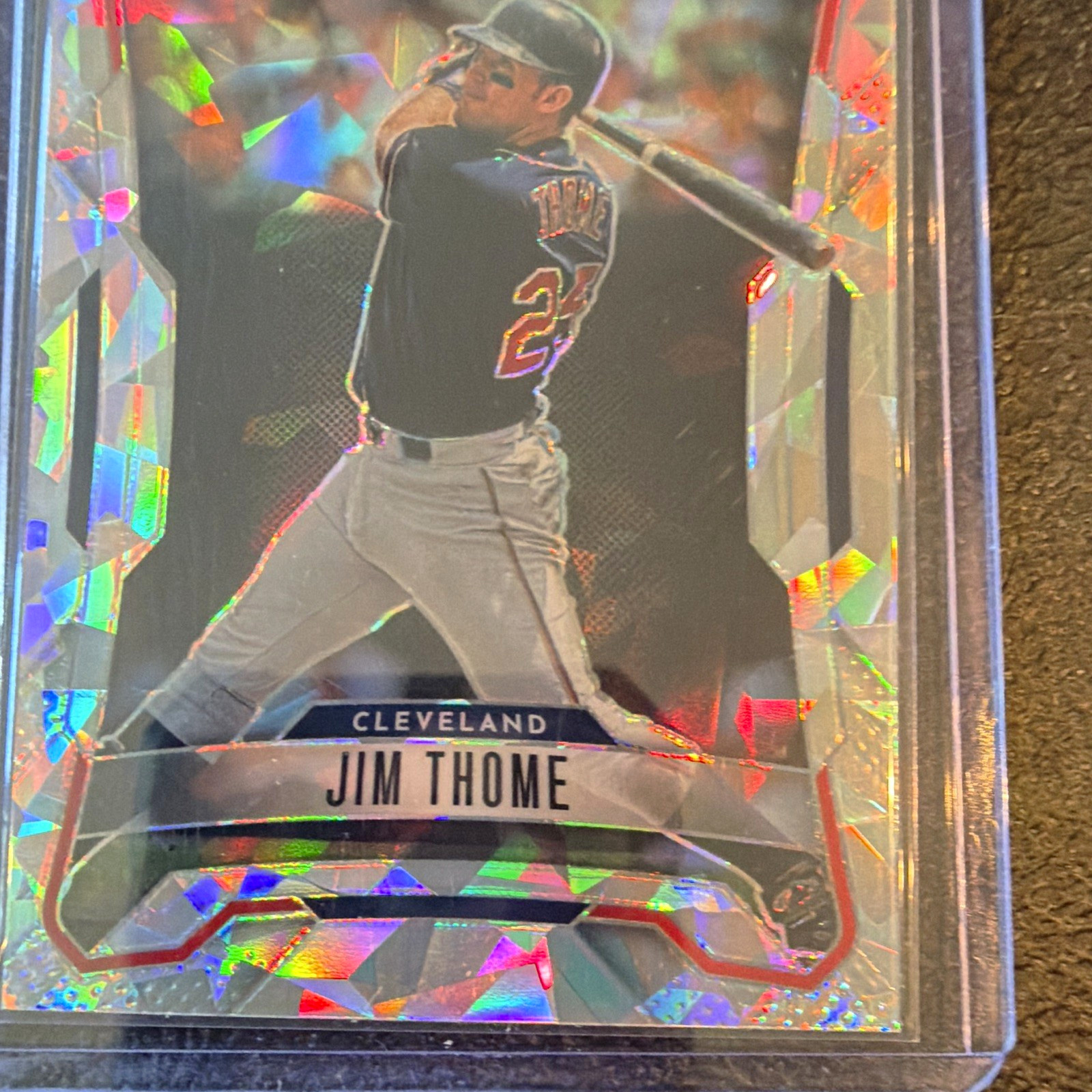 Panini 2026 Prizm Baseball Jim Thome Cleveland Parallel/Variety #287