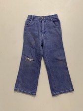 Kids 1970s Blue Bell Distressed Pants Size 5R
