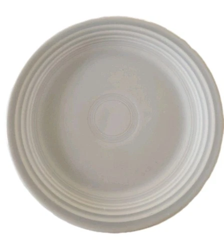 Vintage Genuine Fiestaware  7 1/2" Salad Plates in Original  Gray