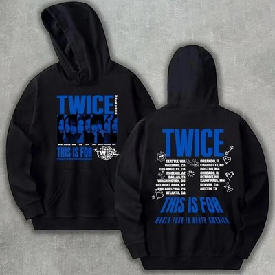アイドル TWICE THIS IS FOR WORLD TOUR HOOD ZIP UP TWICE THIS IS FOR WORLD TOUR HOOD ZIP UP TWICE 4TH WORLD TOUR III