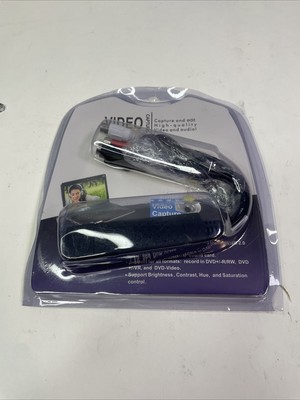 USB Analog Video Capture Device Audio & Video With Software Disk