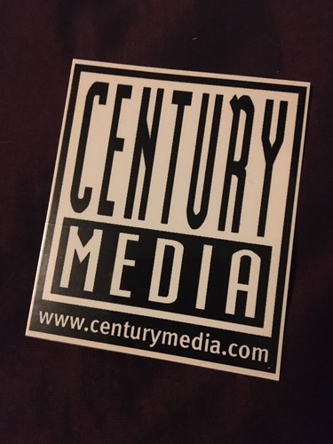 CENTURY MEDIA - Novelty sticker 3” x 3.5” vinyl label sticker - FREE SHIPPING - Picture 4 of 4