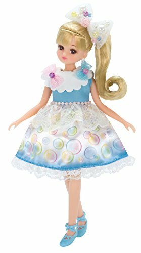 TAKARA TOMY Licca Chan Doll LD-06 Rainbow Color Bubble Dress NEW