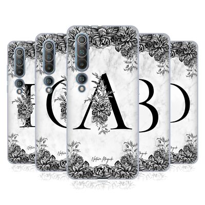 OFFICIAL NATURE MAGICK B&W MARBLE MONOGRAM 1 GEL CASE FOR XIAOMI REDMI PHONES