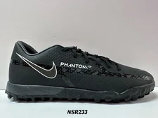 NIKE PHANTOM GT2 ACADEMY TURF SHADOW PACK BLACK CRIMSON DC0803-001 SIZE 6.5 NEW