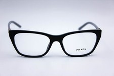 Prada Vpr05Y Fiordaliso/Crystal Cat Eye Eyeglasses Frames 53-17-140