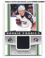 2013-14 UPPER DECK SP GAME USED RYAN MURRAY ROOKIE FABRICS
