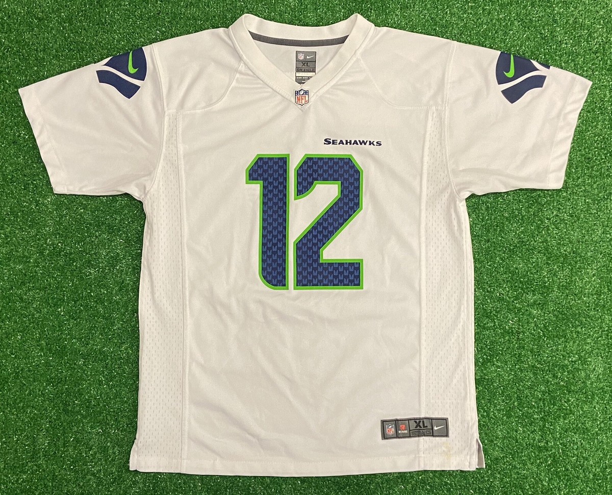 ナイキ NFL SEATTLE SEAHAWKS FAN 12番 ゲームシャツ Seattle Seahawks Nike Secondary Alternate Game Jersey - Neon