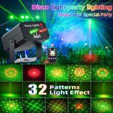 Pattern Laser Projector Stage Light LED RGB DJ Disco Club Party Show Lighting UK