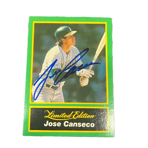 Jose Canseco Not Authenticated Original Sports Autographed Items