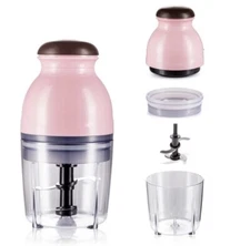 Electric Food Chopper Processor Meat Grinder Blender Slicer Dicer Kitchen Home