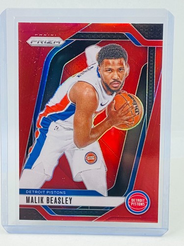 2024-25 Panini Prizm Malik Beasley Red #051/299