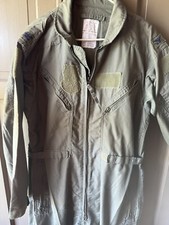U.S. Army Coveralls Summer Fire-Resistant Sz 44R Excellent Condition Olive