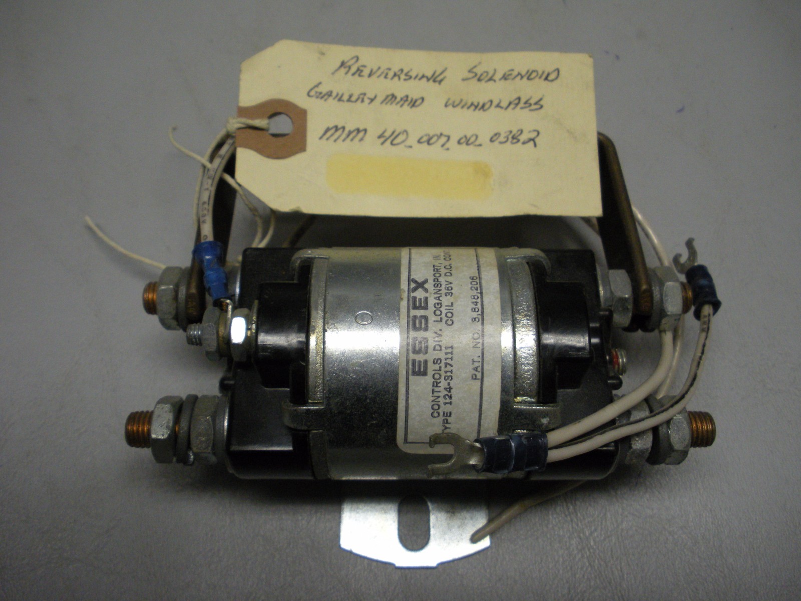 Galley Maid Windlass Reverse Solenoid eBay