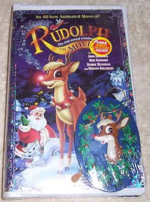 Rudolph the Red-Nosed Reindeer: The Movie VHS Video John Goodman