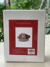 5' AIR INFLATABLE VALENTINE'S DAY LOVE HEARTS AND CLOUD YARD DECORATION (as)