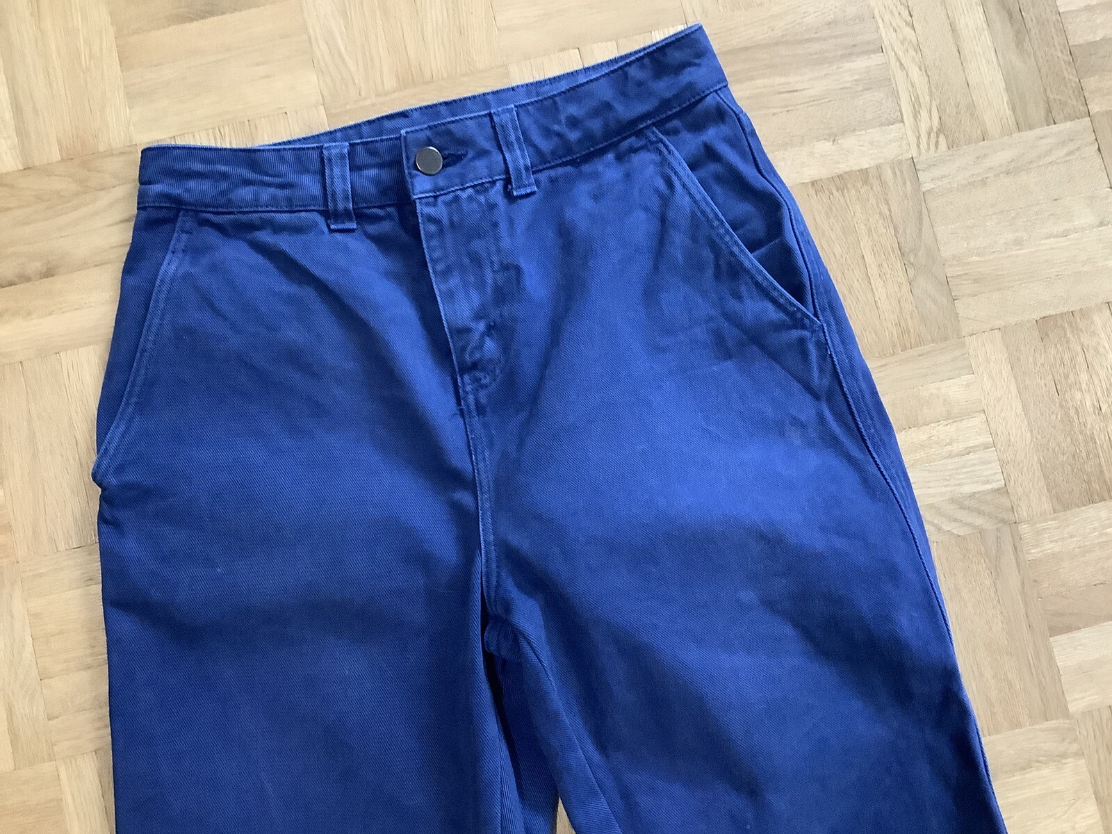 Vintage 90s Topshop Blue high rise waist tapered leg mom jeans W 28” 8 10 image 4