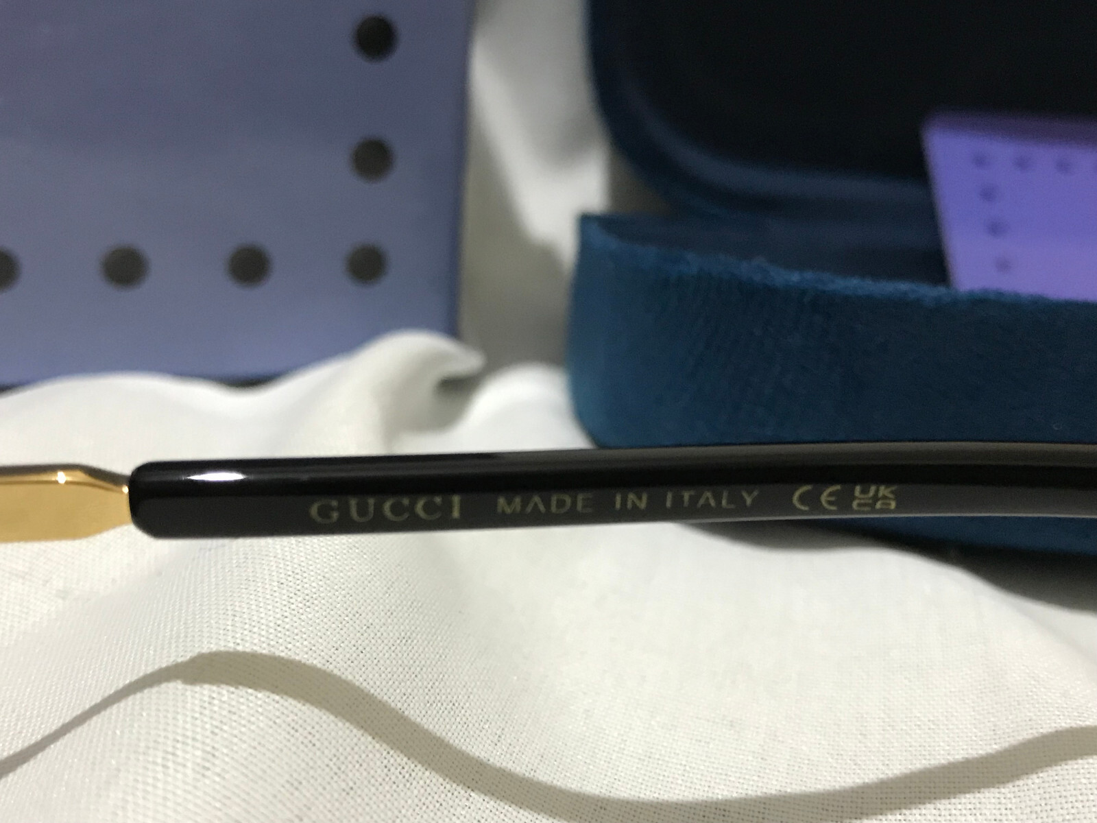 NEW Unisex Gucci GG1609  001FB Black frame 57-18-142  Sunglasses thumbnail 6