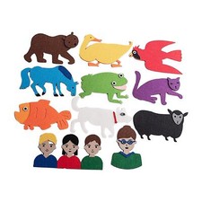 Felt Board Figures Early Learning Reusable DIY Themed Storytelling Figures