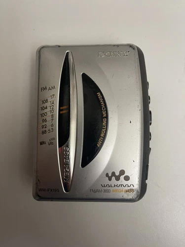 Vintage Sony Walkman AM/FM Cassette Player WM-FX195 - read description