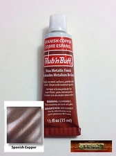 M00200 MOREZMORE Fresh Amaco Rub 'n Buff SPANISH COPPER Wax Metallic