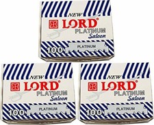 300 LORD Razor Blades Super Stainless Single edge Platinum blade