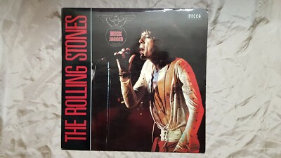 LP THE ROLLING STONES LP 1970 mit Mick Jagger Riesenposter DECCA Selten