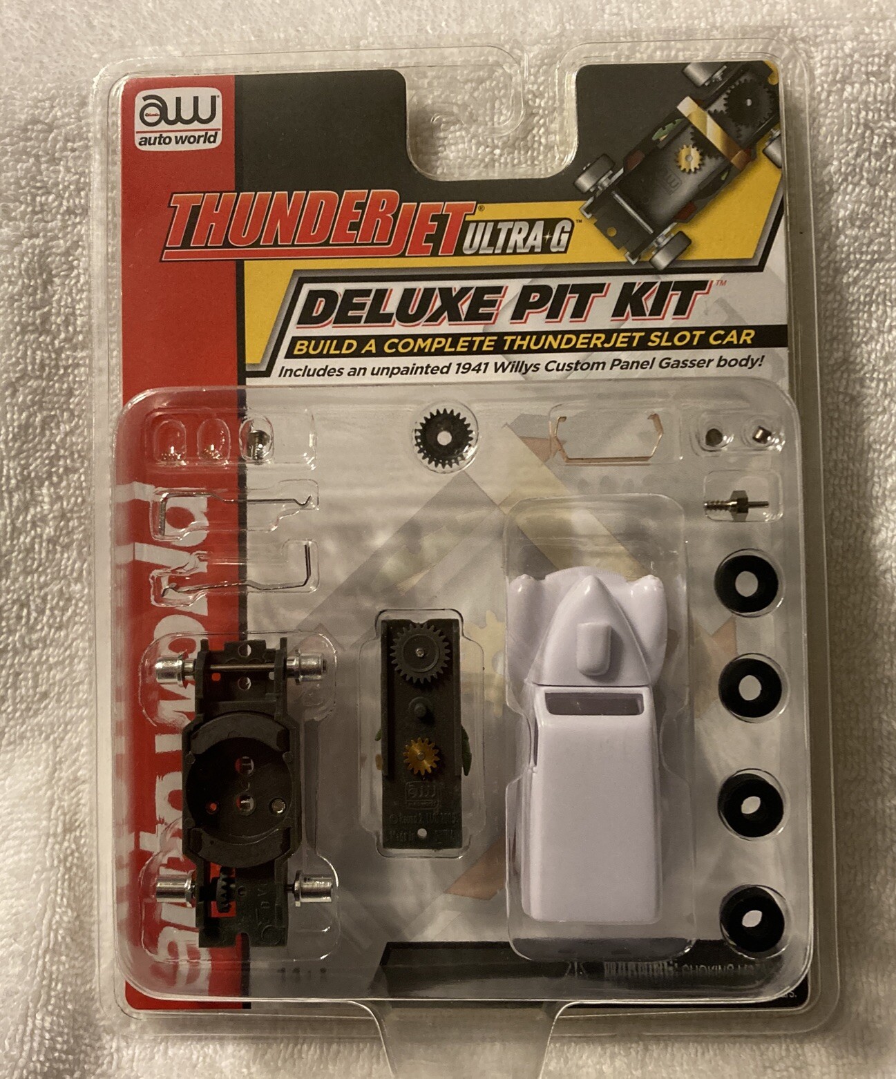 AUTOWORLD AW Deluxe pit kit ‘41 Willys Panel Gasser Aurora Tjet type HO slot car