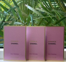CHANCE EAU TENDRE EDP 1.5ml .05fl oz x 3 PERFUME SPRAY SAMPLE VIALS