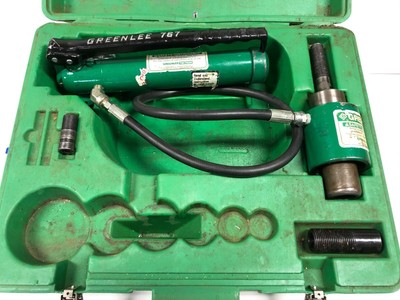 GREENLEE #7306 11-Ton Hydraulic Knockout Hand Pump 