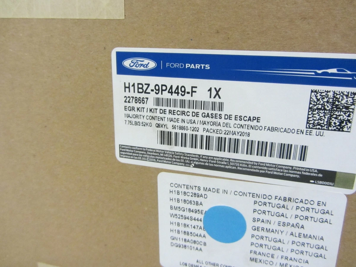 Genuine Ford Fiesta 1.6 Diesel ST Cooling Modification Kit 2278667 
