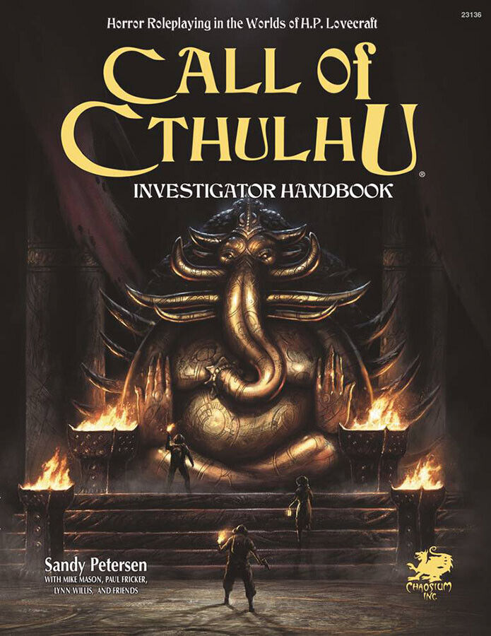 CHA23136-H Call of Cthulhu: 7th Edition Investigator Handbook