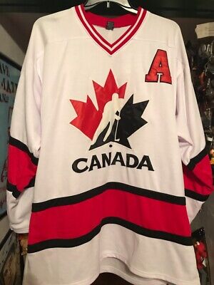 mario lemieux team canada jersey