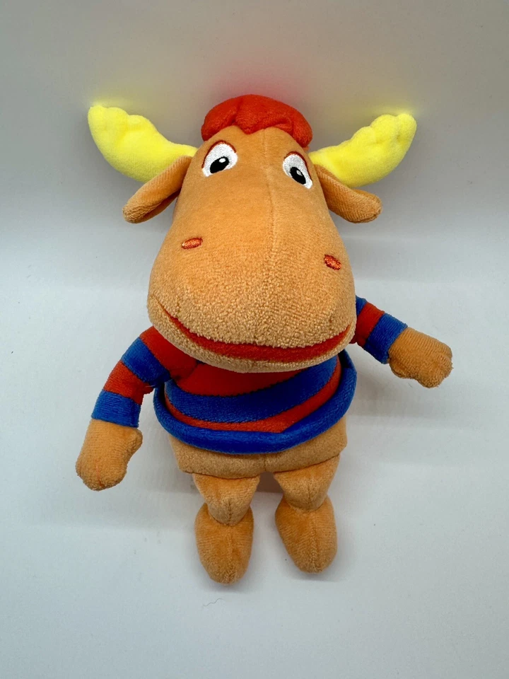 Tyrone Moose TY Beanie Baby Nick Jr. Juguete de peluche The Backyardigans 8" 2004 Foto 2 de 4