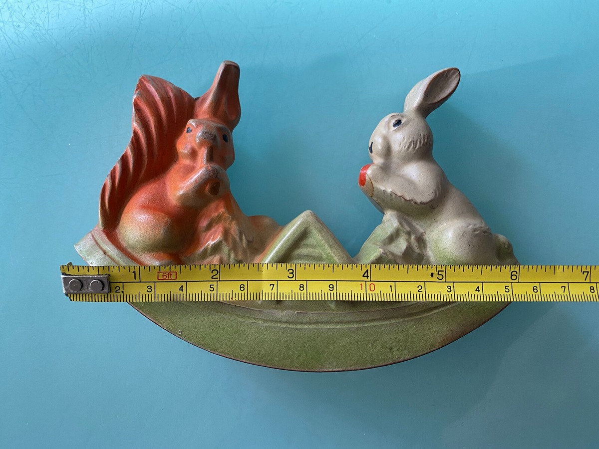 Vintage Rubber USSR Toy Doll Figure Collectible Marked Fox