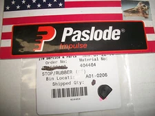 Paslode  Part # 404464 STOP/RUBBER (CT)