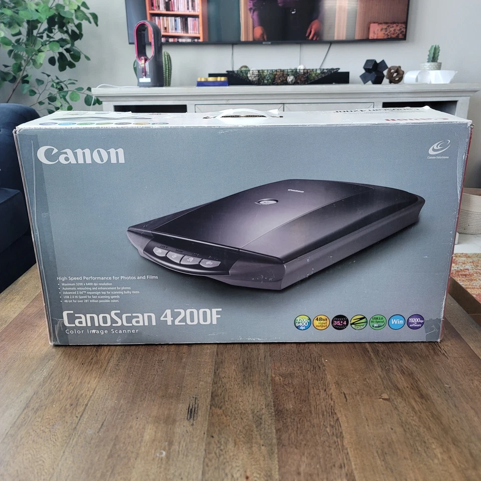 CANON CanoScan 4200F Flabed Scanner Negative Scanner - Image 2 of 4