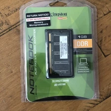 New Kingston PC2700 1GB SO-DIMM 333MHz DDR SDRAM Memory Sealed